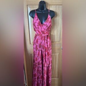 #27 NWT Beyond Words Wide Leg Jumpsuit 18-21” PTP 14-16” waist 29” inseam